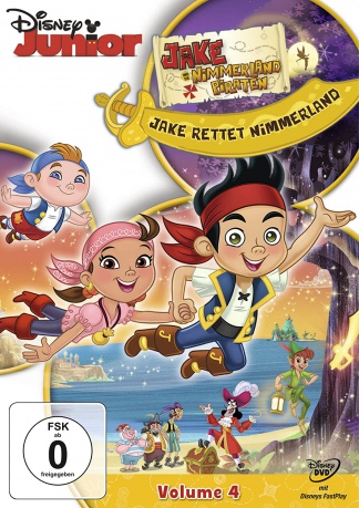 Jake and the Never Land Pirates vol. 4 (Jake i piraci z Nibylandii) (Disney) [DVD]