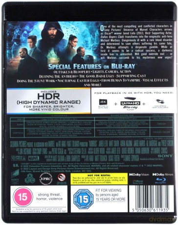Morbius [Blu-Ray 4K]+[Blu-Ray]