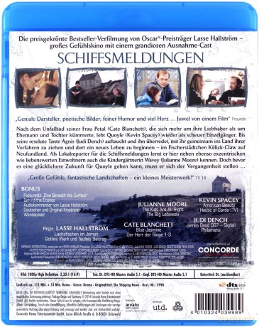 The Shipping News (Kroniki portowe) [Blu-Ray]