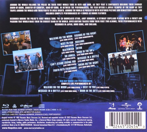 The Police: Around The World [Blu-Ray]+[CD]
