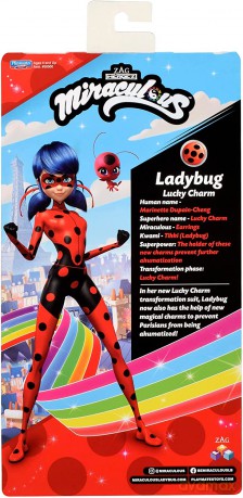 Miraculous: Biedronka I Czarny Kot: Biedronka Lucky Charm, Lalka