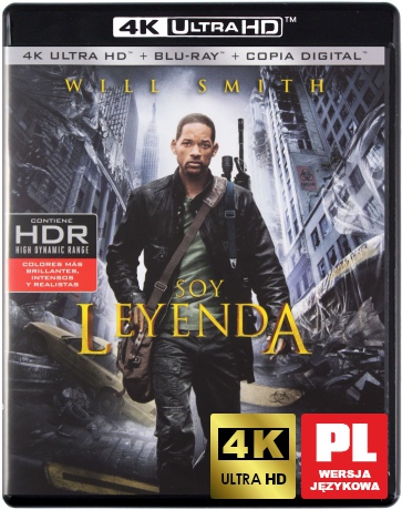 Jestem legendą [Blu-Ray 4K]+[Blu-Ray]
