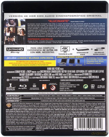 Incepcja [Blu-Ray 4K]+[2xBlu-Ray]