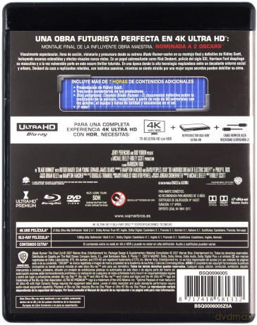 Łowca androidów [Blu-Ray 4K]+[Blu-Ray]+[2DVD]