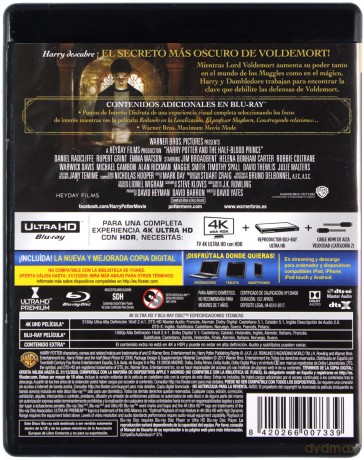 Harry Potter i Książę Półkrwi [Blu-Ray 4K]+[Blu-Ray]