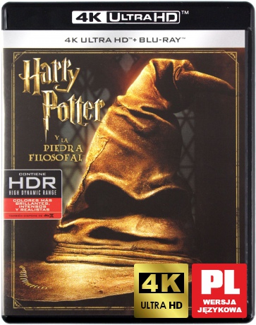 Harry Potter i Kamień Filozoficzny [Blu-Ray 4K]+[Blu-Ray]