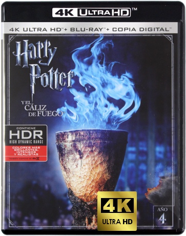 Harry Potter and the Goblet of Fire (Harry Potter i Czara Ognia) [Blu-Ray 4K]+[Blu-Ray]