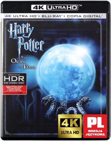Harry Potter i Zakon Feniksa [Blu-Ray 4K]+[Blu-Ray]