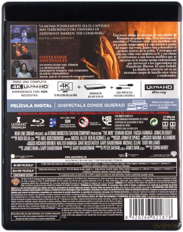 Zakonnica [Blu-Ray 4K]+[Blu-Ray]