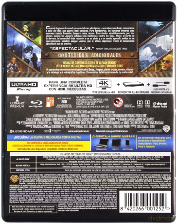 Pacific Rim [Blu-Ray 4K]+[Blu-Ray]