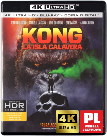 Kong: Wyspa Czaszki [Blu-Ray 4K]+[Blu-Ray]