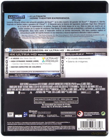 The Revenant (Zjawa) [Blu-Ray 4K]+[Blu-Ray]