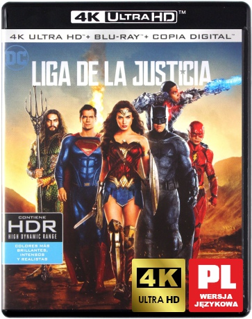 Liga Sprawiedliwości [Blu-Ray 4K]+[Blu-Ray]