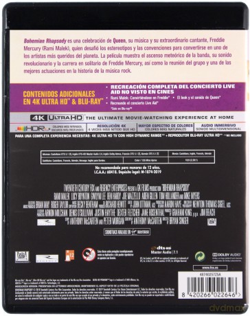 Bohemian Rhapsody [Blu-Ray 4K]+[Blu-Ray]