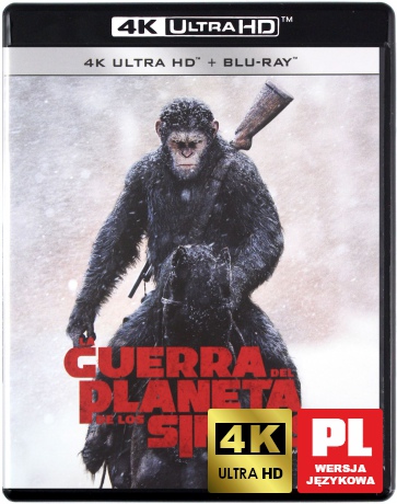 Wojna o planetę małp [Blu-Ray 4K]+[Blu-Ray]