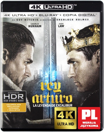Król Artur: Legenda miecza [Blu-Ray 4K]+[Blu-Ray]