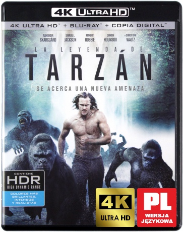 Tarzan: Legenda [Blu-Ray 4K]+[Blu-Ray]