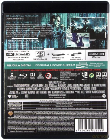 Matrix: Rewolucje [Blu-Ray 4K]+[2xBlu-Ray]
