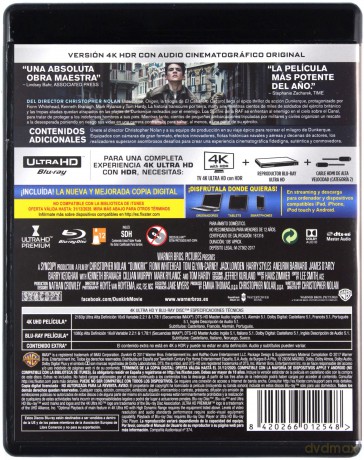Dunkirk (Dunkierka) [Blu-Ray 4K]+[2xBlu-Ray]