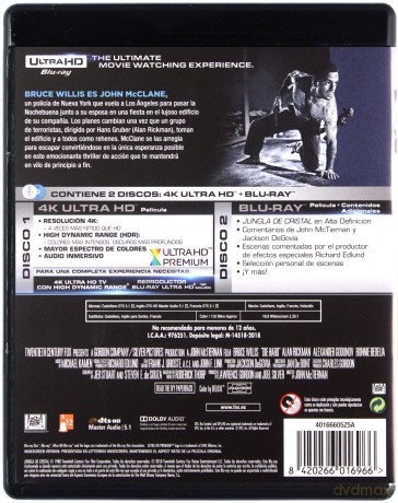 Szklana pułapka [Blu-Ray 4K]+[Blu-Ray]