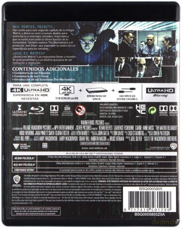 Matrix: Reaktywacja [Blu-Ray 4K]+[2xBlu-Ray]