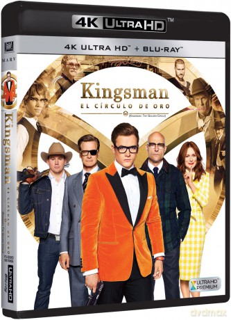 Kingsman: Złoty krąg [Blu-Ray 4K]+[Blu-Ray]