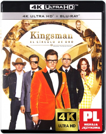 Kingsman: Złoty krąg [Blu-Ray 4K]+[Blu-Ray]