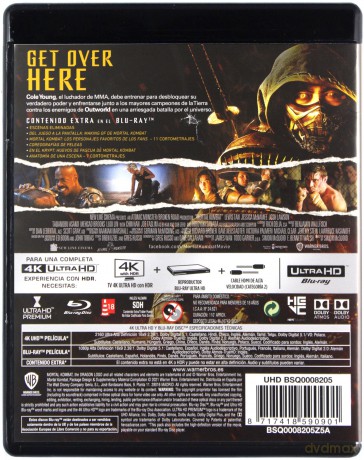 Mortal Kombat [Blu-Ray 4K]+[Blu-Ray]