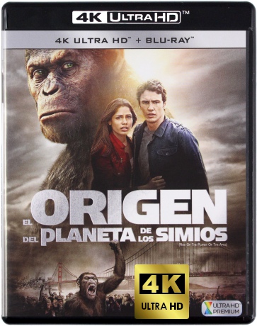 Rise of the Planet of the Apes (Geneza planety małp) [Blu-Ray 4K]+[Blu-Ray]