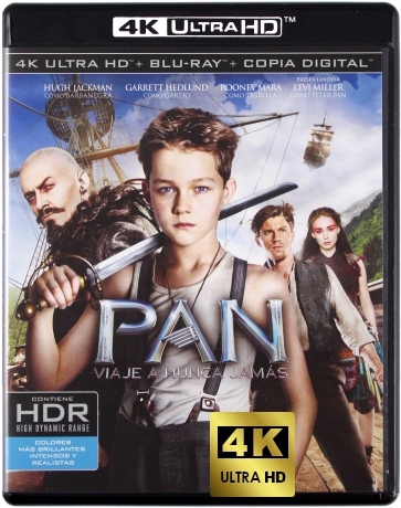 Pan (Piotruś. Wyprawa do Nibylandii) [Blu-Ray 4K]+[Blu-Ray]