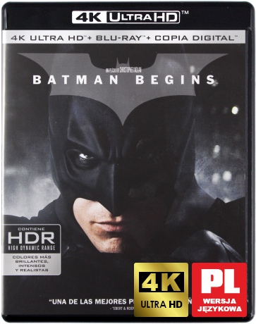 Batman - Początek [Blu-Ray 4K]+[2xBlu-Ray]