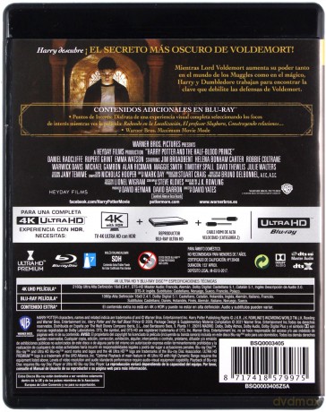 Harry Potter i Książę Półkrwi [Blu-Ray 4K]+[Blu-Ray]