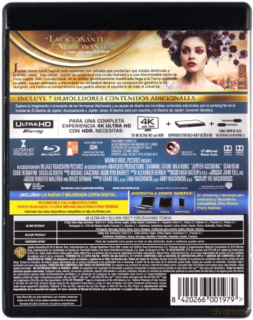 Jupiter: Intronizacja [Blu-Ray 4K]+[Blu-Ray]