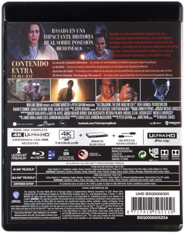 Obecność 3: Na rozkaz diabła [Blu-Ray 4K]+[Blu-Ray]