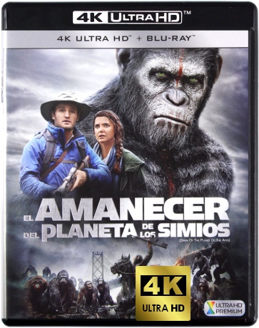 Dawn of the Planet of the Apes (Ewolucja planety małp) [Blu-Ray 4K]+[Blu-Ray]