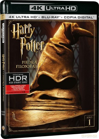 Harry Potter i Kamień Filozoficzny [Blu-Ray 4K]+[Blu-Ray]