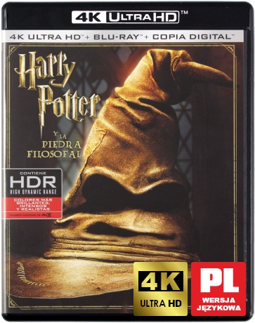Harry Potter i Kamień Filozoficzny [Blu-Ray 4K]+[Blu-Ray]