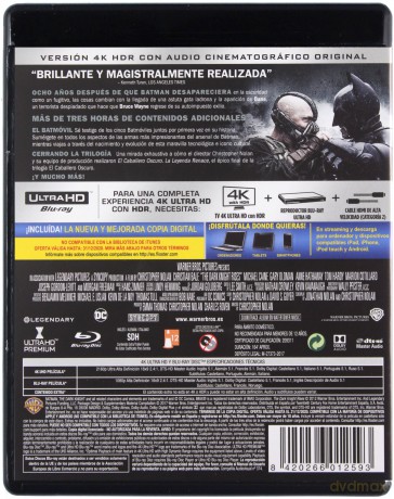 Mroczny Rycerz powstaje [Blu-Ray 4K]+[2xBlu-Ray]