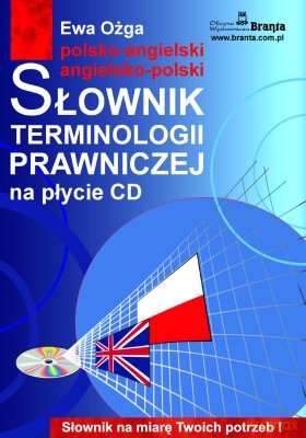 Słownik Terminologii Prawniczej Na Polsko-Angielski Angielsko-Polski - Ewa Ożga [AUDIOBOOK] [CD]