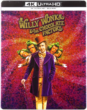 Willy Wonka & The Chocolate Factory (Willy Wonka i fabryka czekolady) (steelbook) [Blu-Ray 4K]