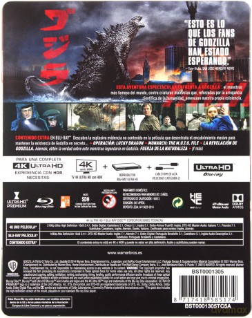 Godzilla (steelbook) [Blu-Ray 4K]+[Blu-Ray]