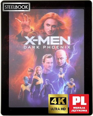 X-Men: Mroczna Phoenix (steelbook) [Blu-Ray 4K]+[Blu-Ray]