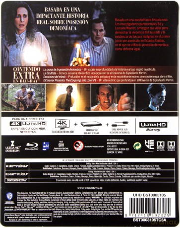 Obecność 3: Na rozkaz diabła (steelbook) [Blu-Ray 4K]+[Blu-Ray]