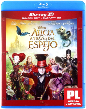 Alicja po Drugiej Stronie Lustra [Blu-Ray 3D]+[Blu-Ray]