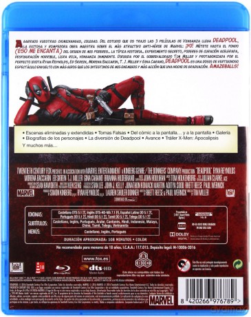 Deadpool [Blu-Ray]