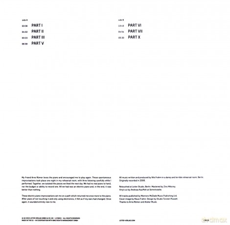 Nils Frahm: Electric Piano [Winyl]