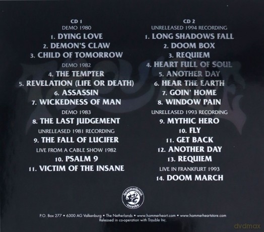 Trouble: Revelation Of The Insane - Demos And Rarities [2CD]