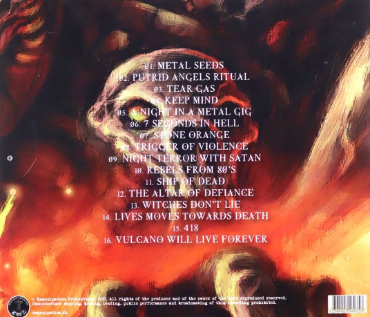Vulcano: Stone Orange [CD]