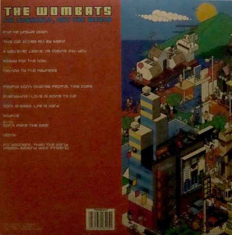 The Wombats: Fix Yourself Not The World (Blue Indie) [Winyl]