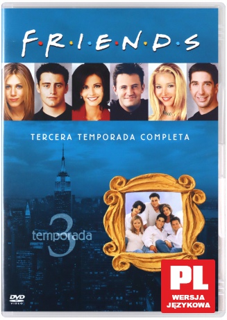Przyjaciele Sezon 3 [4DVD]